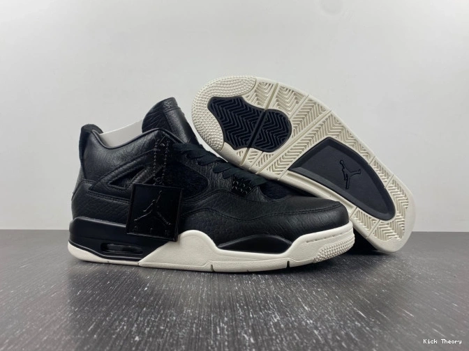 Kick Theory 4 Pony Retro Black Jordan 819139-010 Hair 0703